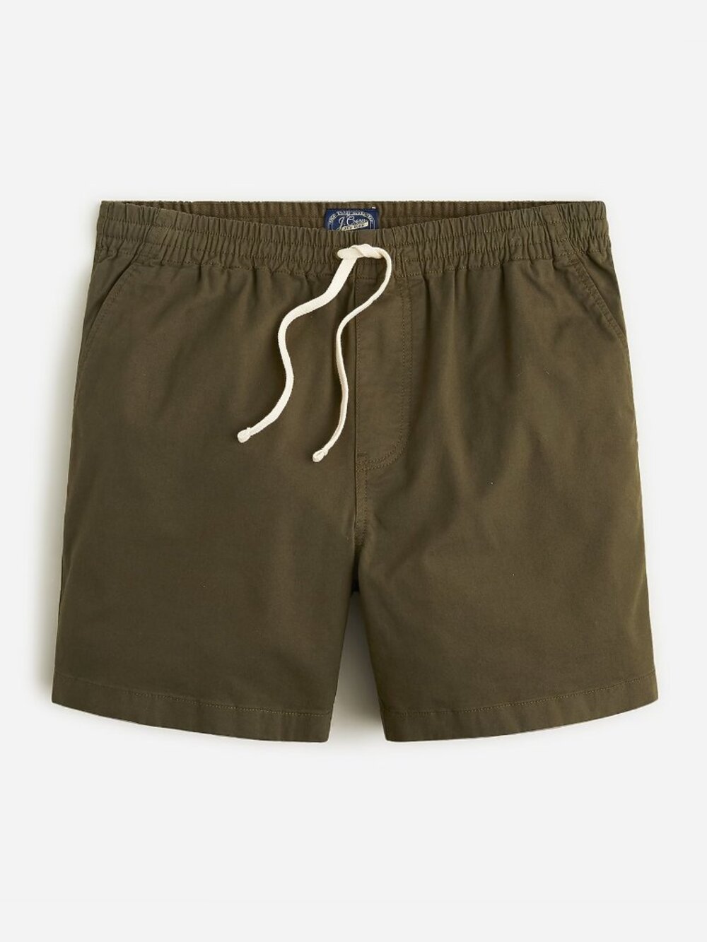 J. Crew Mens's Large Deck Shorts - Olive